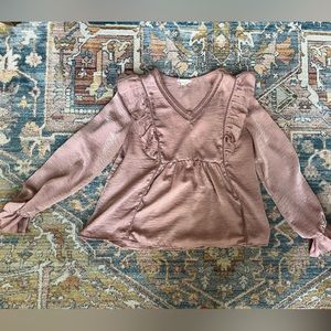 Altar’d State Mauve polyester tunic